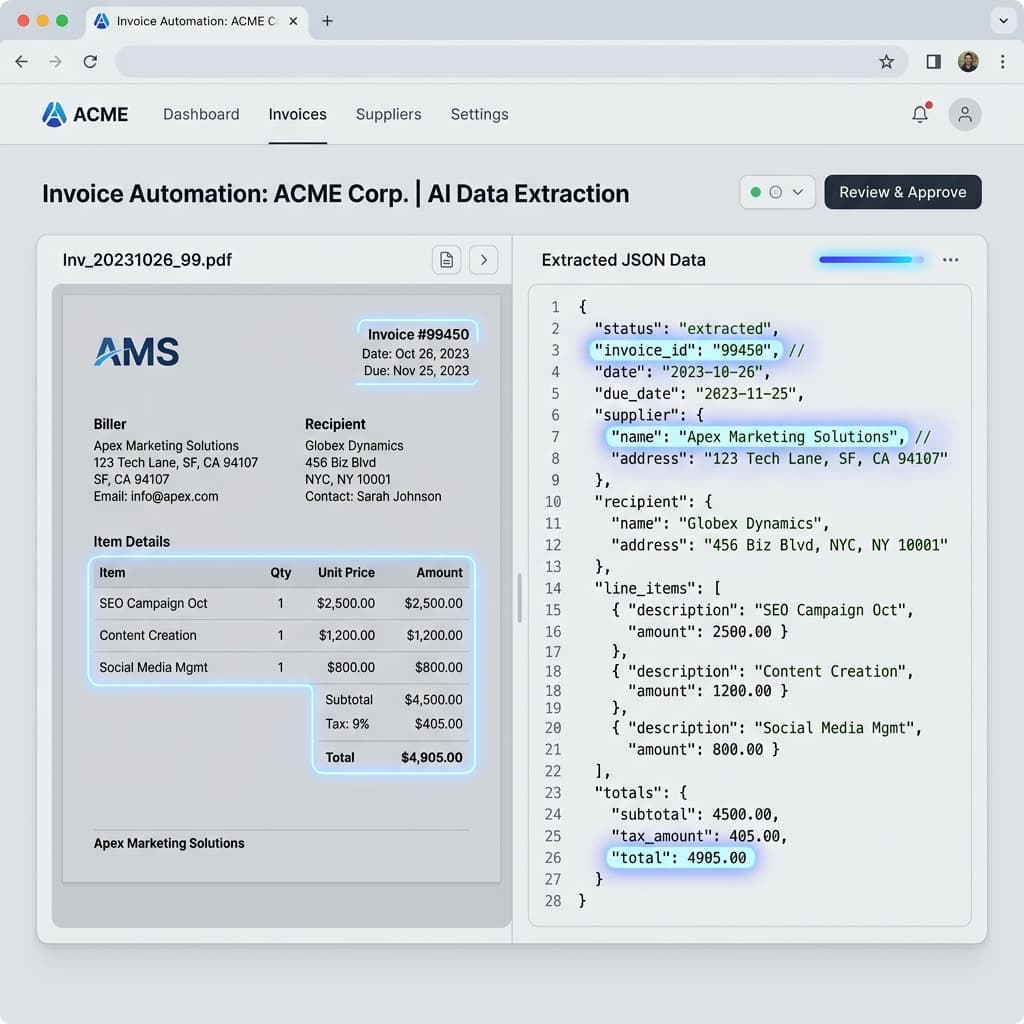 AutoInvoice OCR